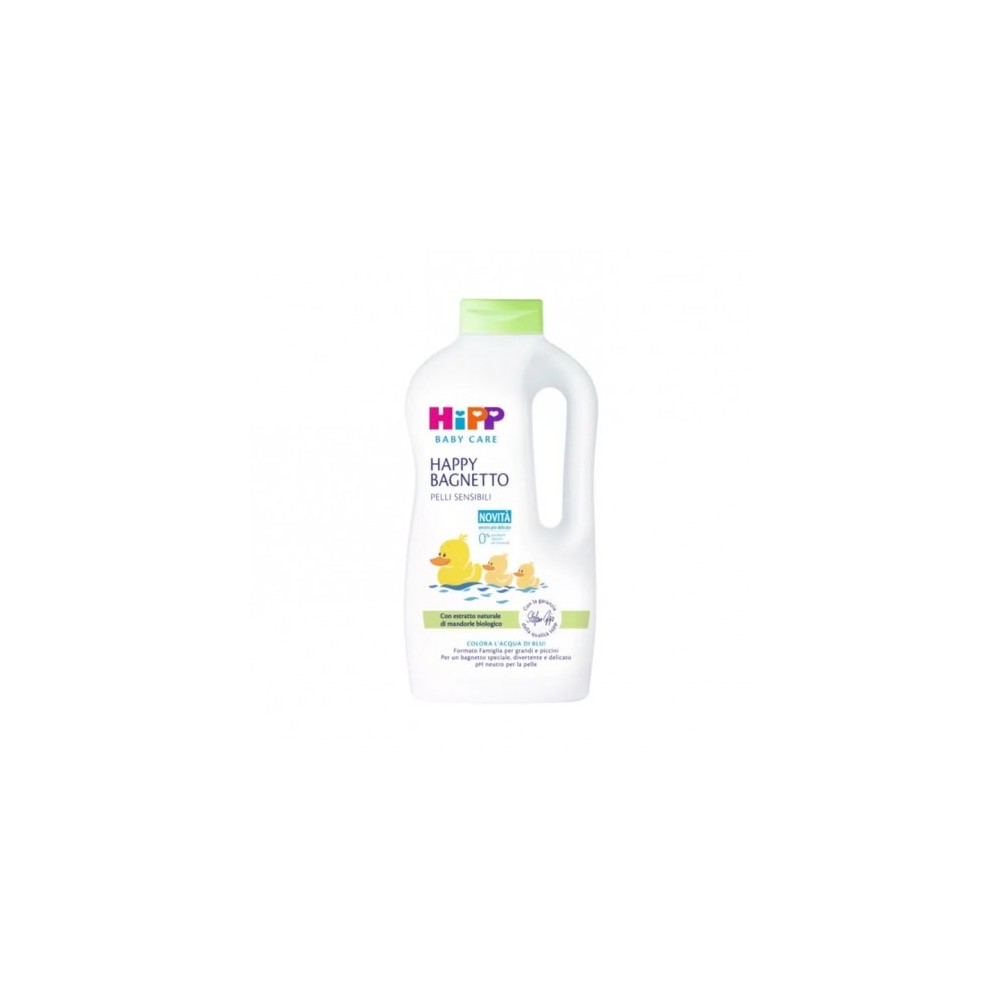 Hipp Baby Care Happy Bagnetto Pelli Sensibili 1000 Ml 