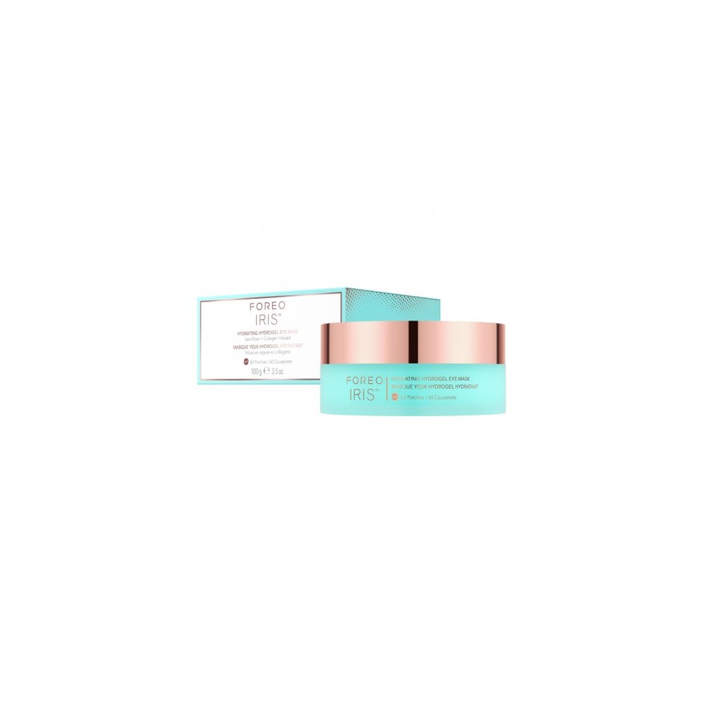 Foreo IRIS Hydrating Hydrogel Eye Mask 60 Patch Per Il Contorno Occhi 