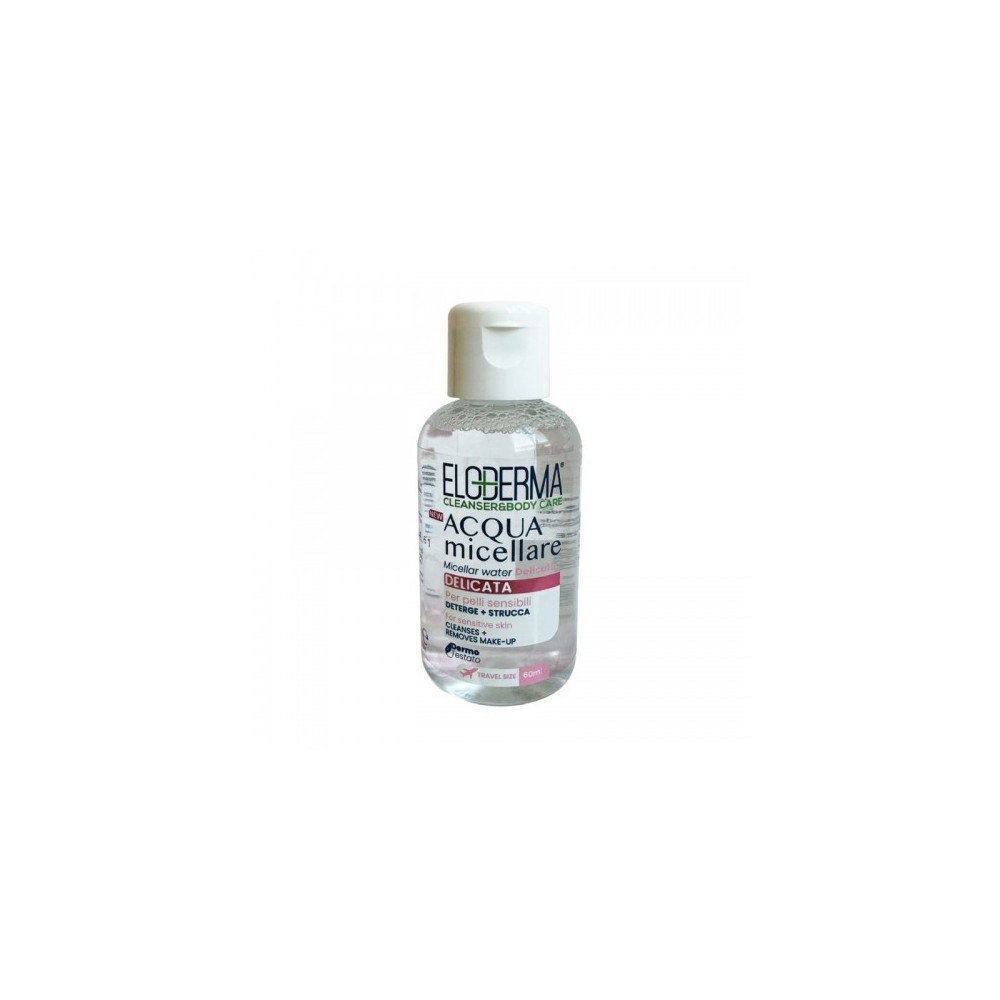 Eloderma Acqua Micellare Delicata 60 Ml Formato Viaggio 