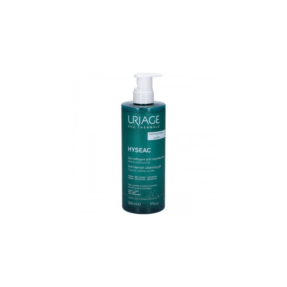 Uriage Hyseac Gel Detergente Purificante 500 Ml 