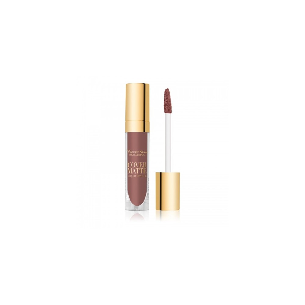 Pierre Rene Cover Matte Rossetto Liquido Matte N. 05 Rosy Brown 