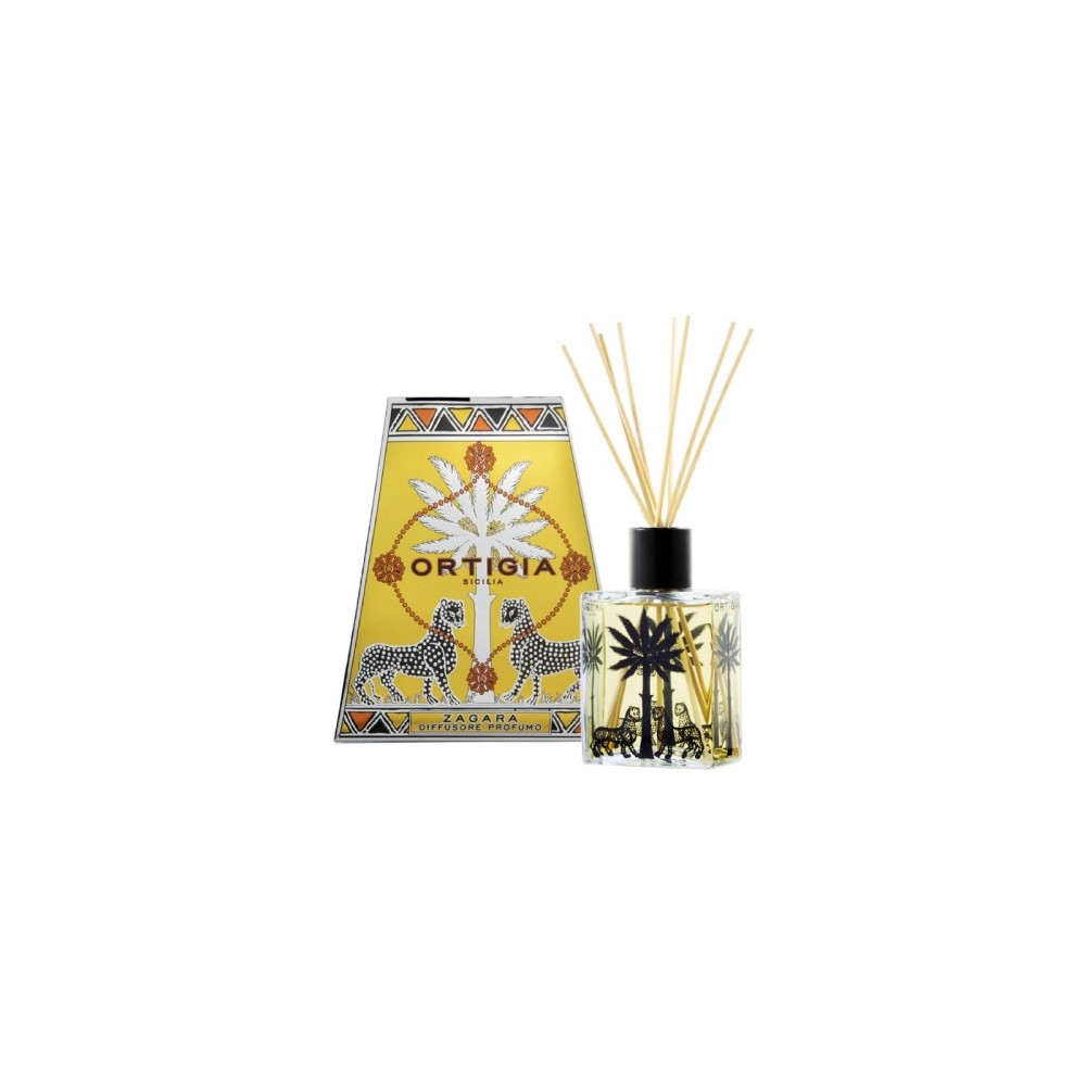 Ortigia Zagara Diffusore Aromatico Con Bastoncini 200 Ml 