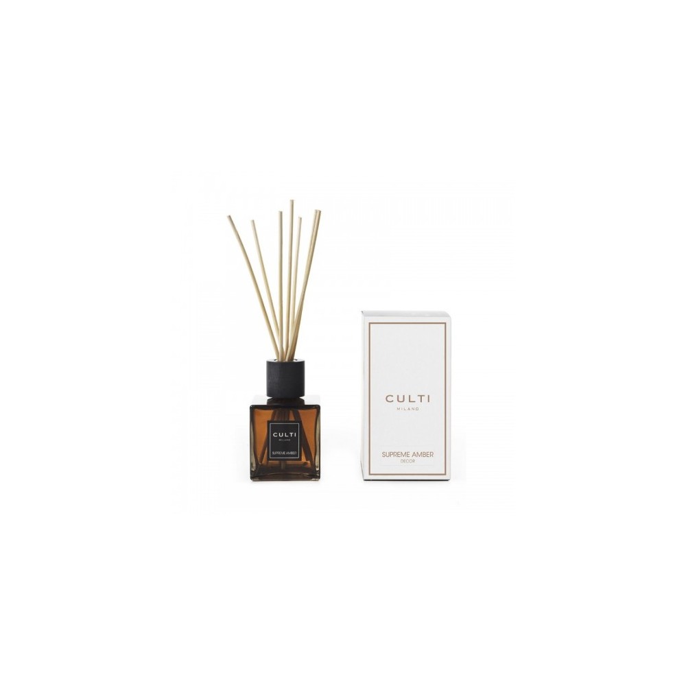 Culti Supreme Amber Decor Diffusore Per Ambiente Con Bastoncini 250 Ml 