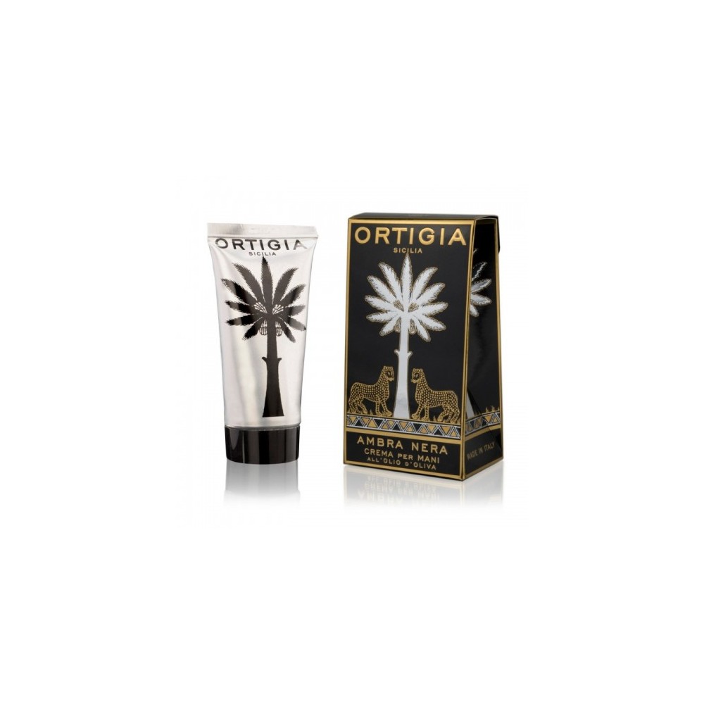 Ortigia Ambra Nera Crema Mani 80 Ml 