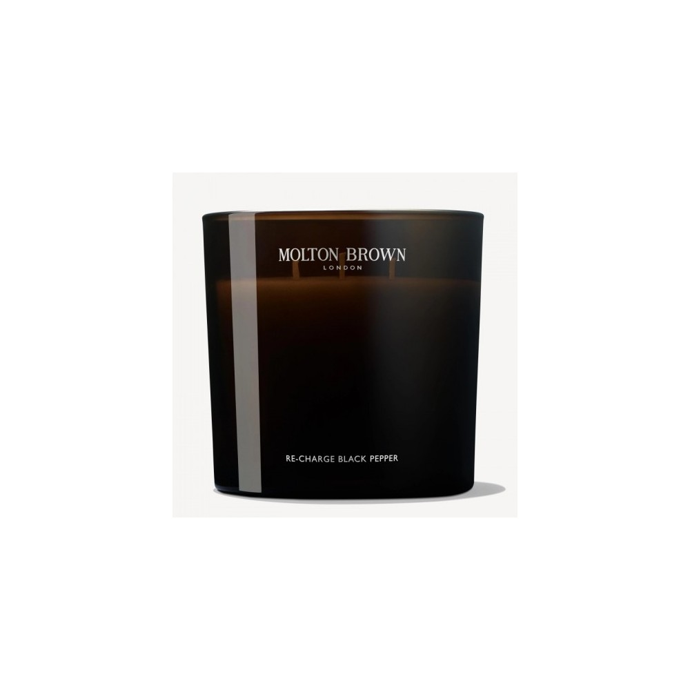 Molton Brown Re-Charge Black Pepper Candela A Tre Stoppini 600 G 