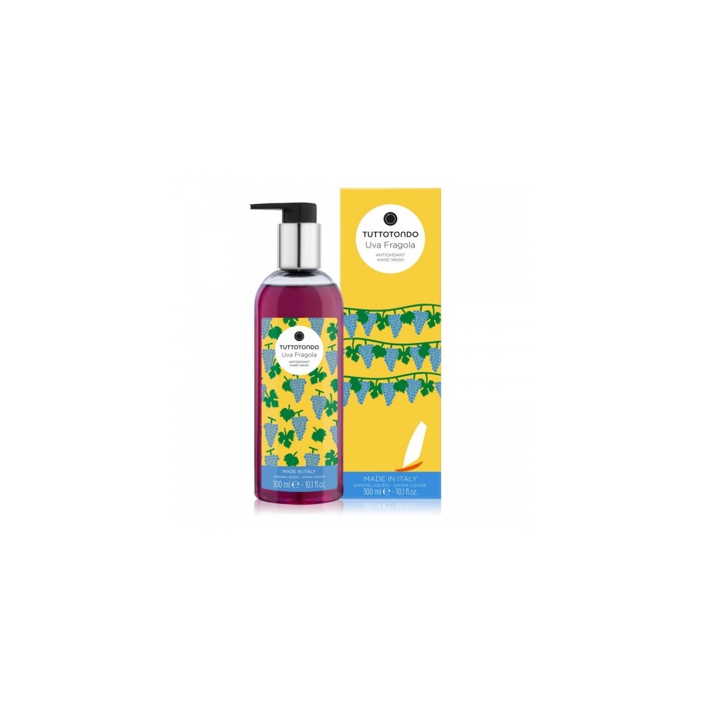 Tuttotondo Uva Fragola Sapone Liquido Antiossidante 300 Ml 