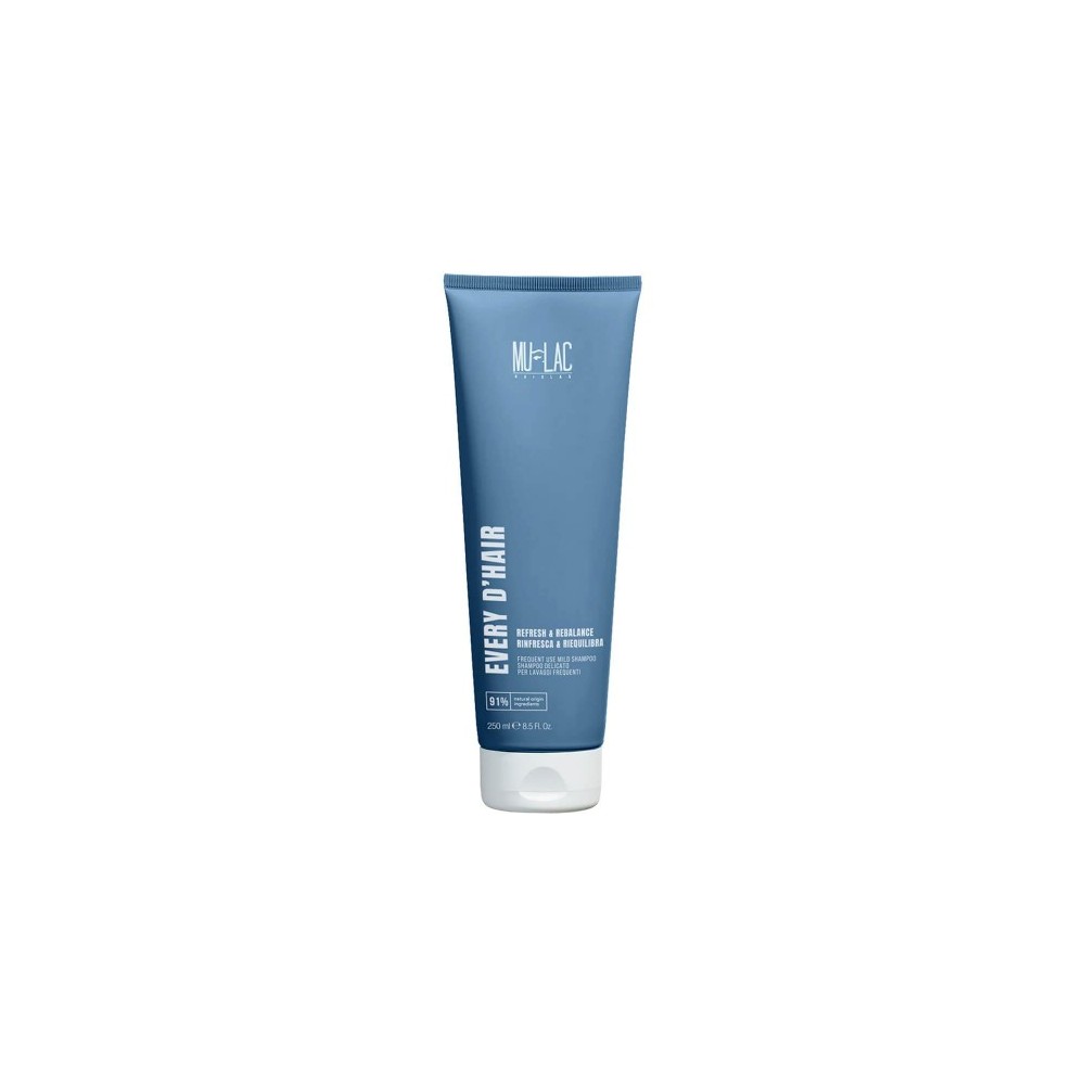 Mulac Every D'Hair Shampoo Delicato Per Lavaggi Frequenti 250 Ml 