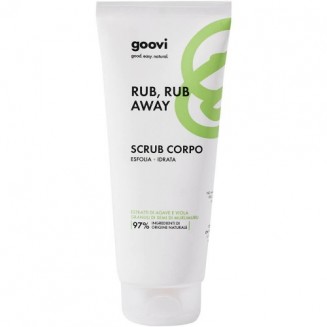 Goovi Rub, Rub Away Scrub...