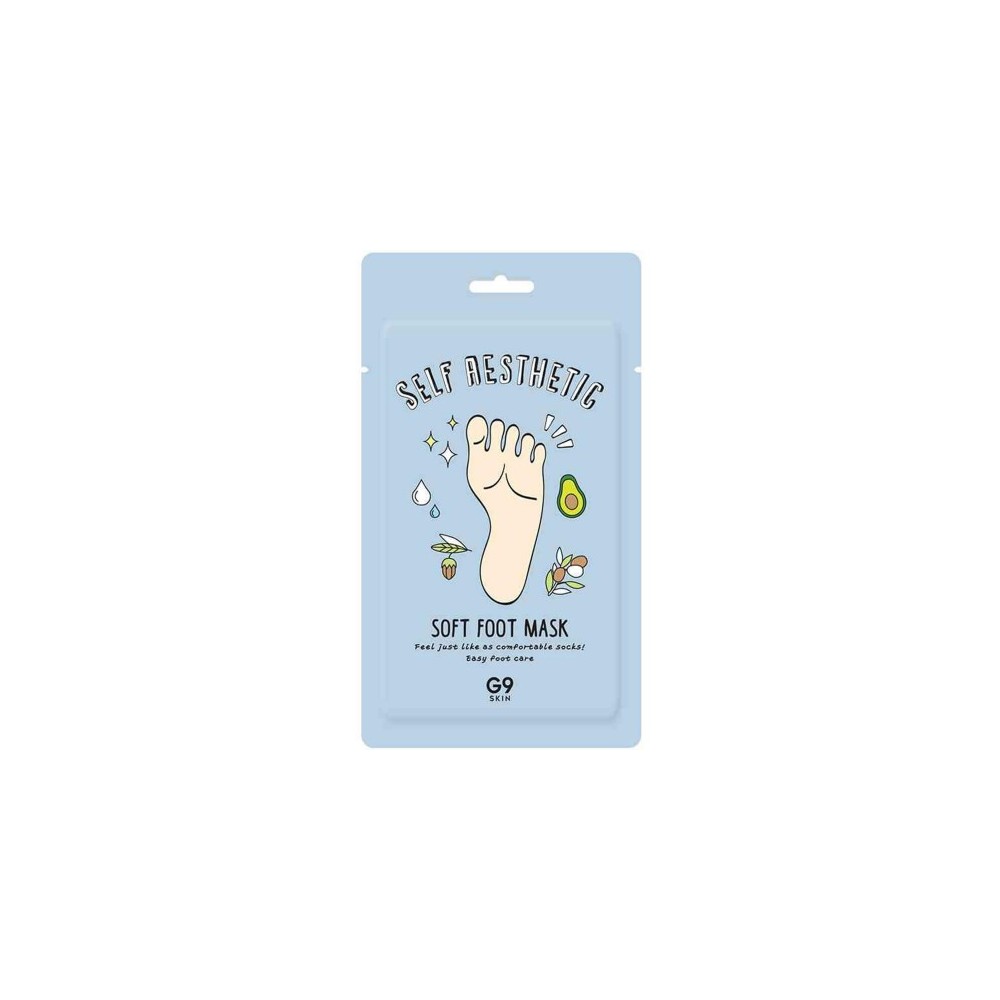 Miin Korean Cosmetics G9 Skin Self Aesthetic Soft Foot Mask  