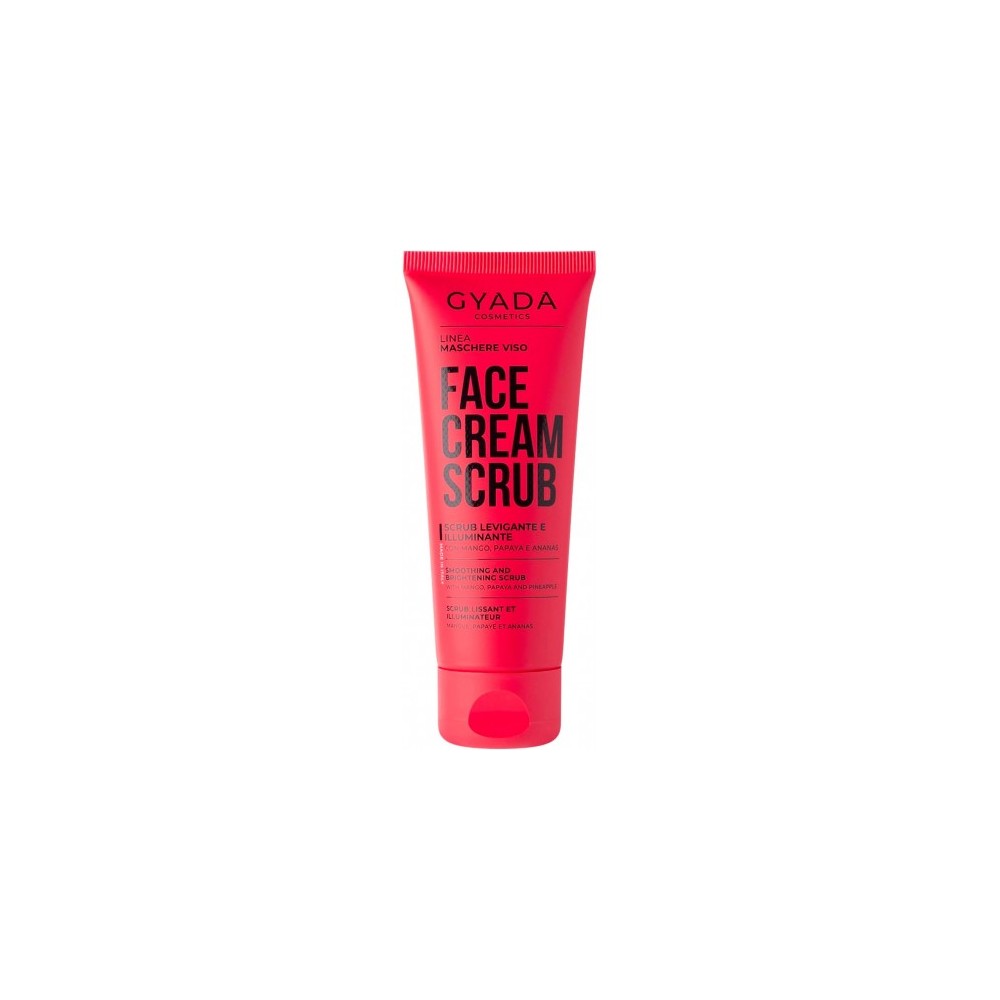 Gyada Cosmetics Face Cream Scrub Levigante E Illuminante 75 Ml 