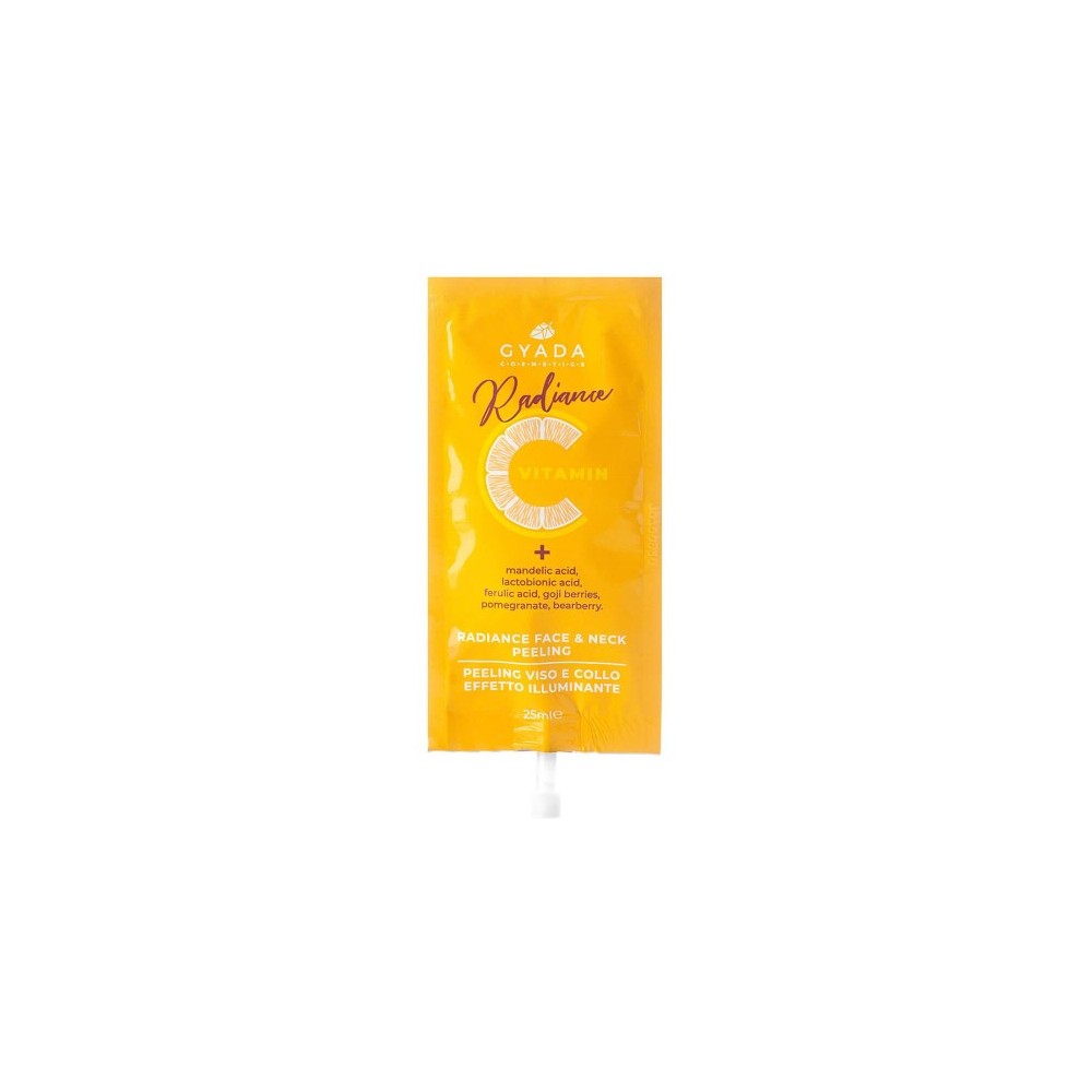 Gyada Cosmetics Radiance Peeling Viso E Collo Effetto Illuminante 25 Ml 