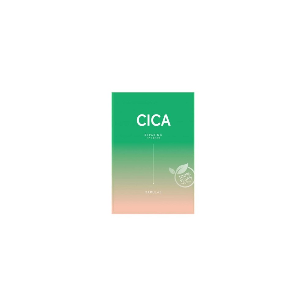 Miin Korean Cosmetics Barulab The Clean Vegan Mask Cica  