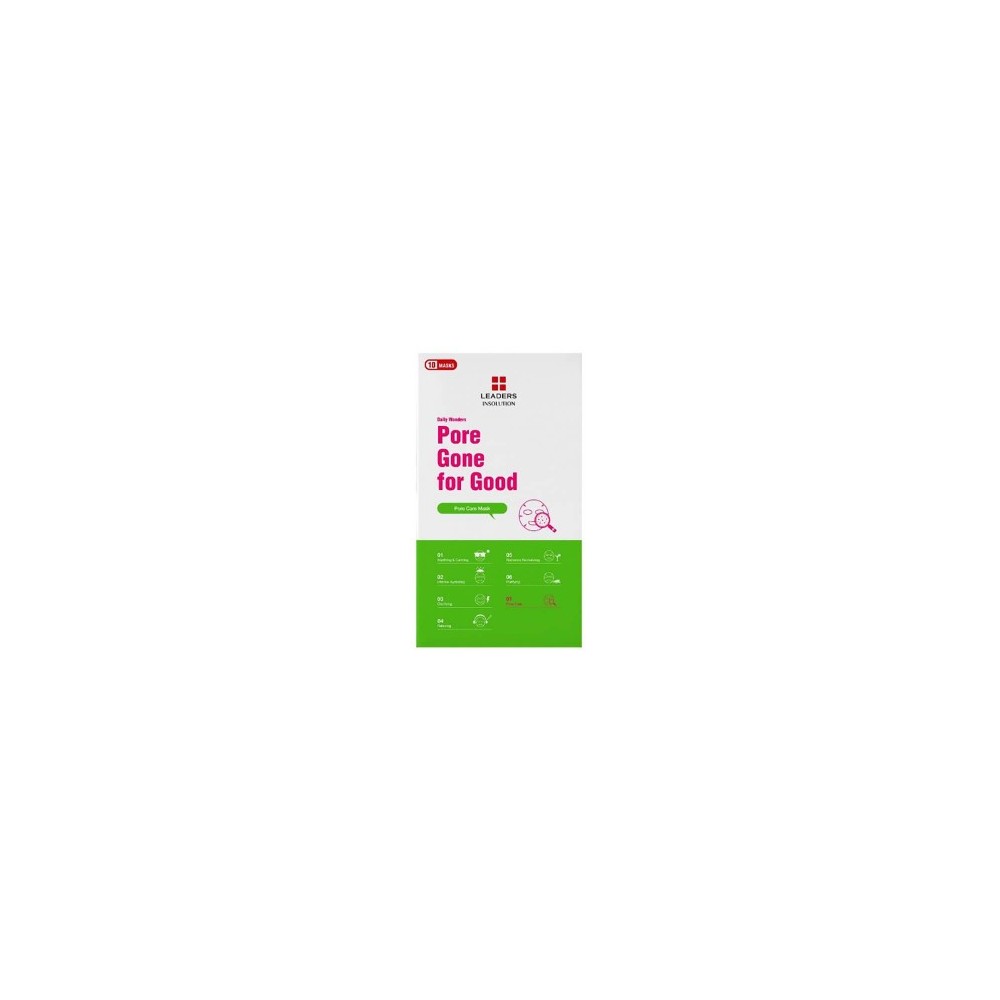 Miin Korean Cosmetics Leaders Daily Wonders Pore Gone For Good Pore Care Mask  