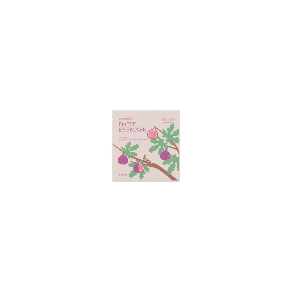 Miin Korean Cosmetics Steambase Daily Eyemask Sweet Fig  
