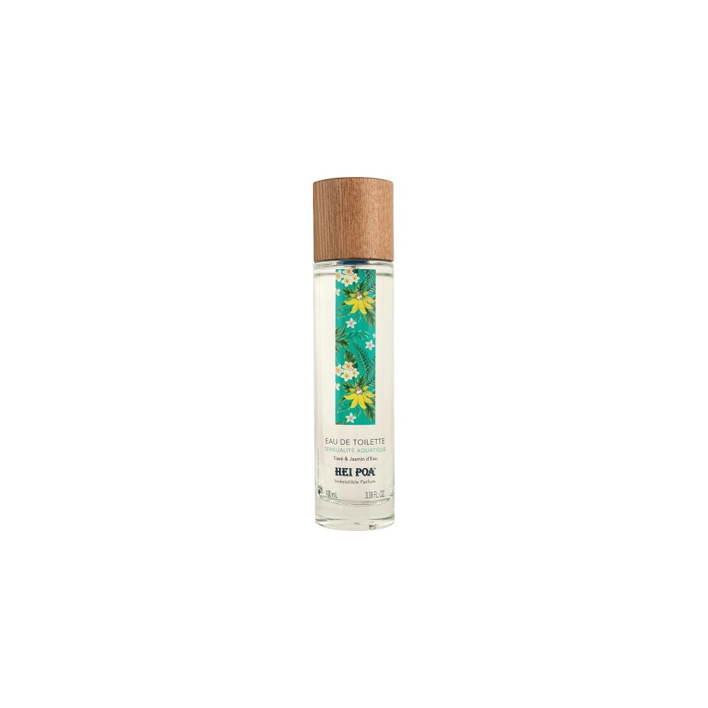 Hei Poa Sensualité Aquatique Tiaré & Jasmine D'Eau Eau De Toilette 100 Ml 