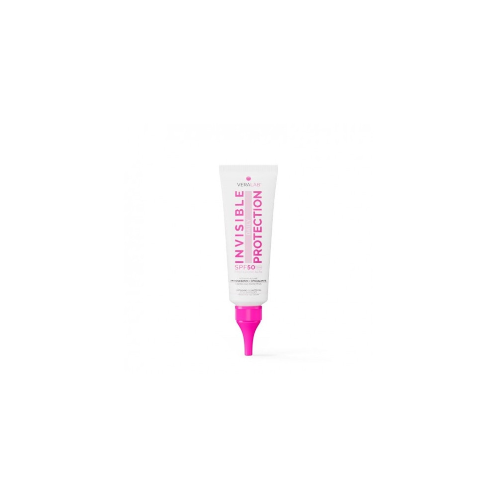 Veralab Invisible Daily Protection - Crema Viso SPF50 50 Ml 