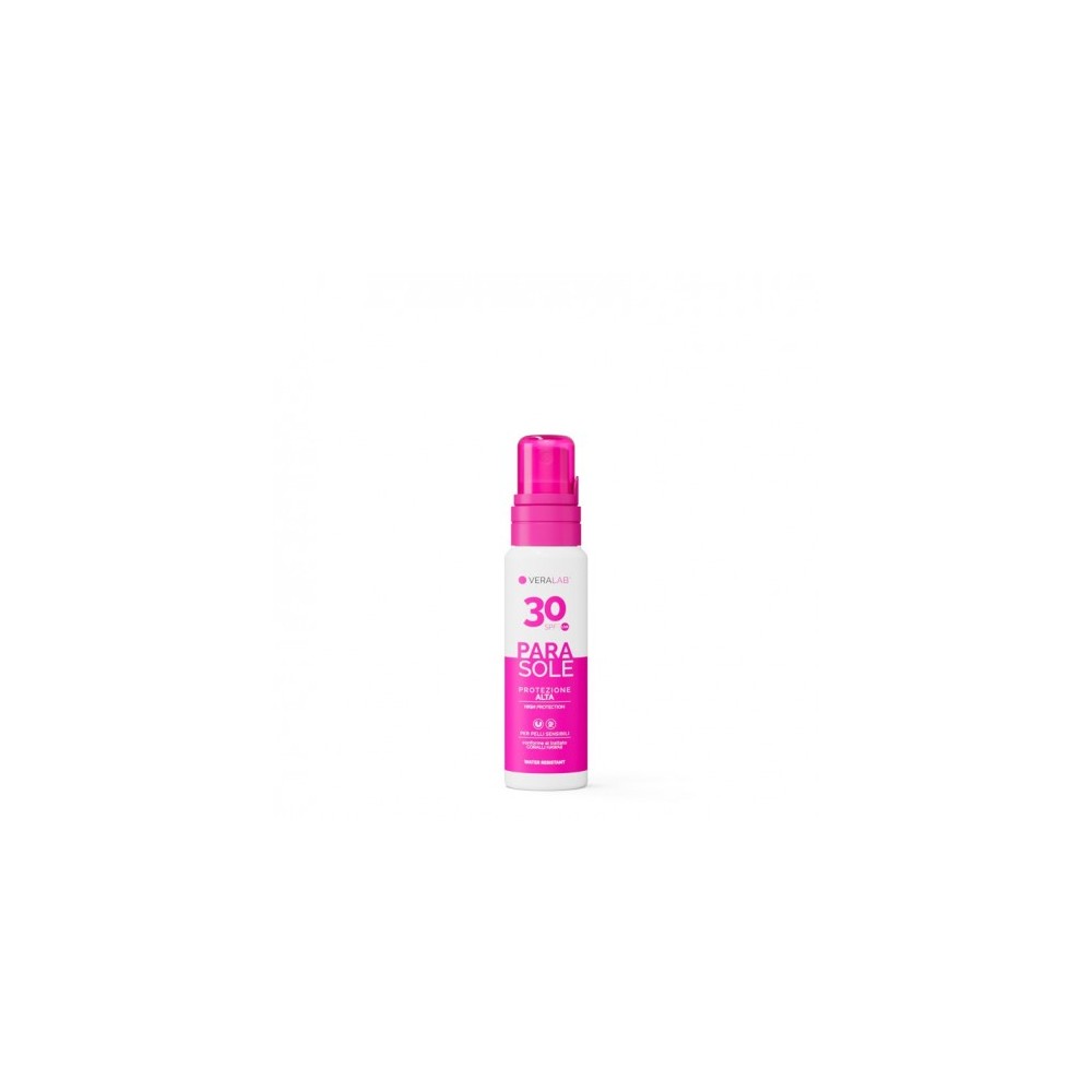 Veralab Parasole - Latte Solare Spray SPF30 Protezione Alta100 Ml 