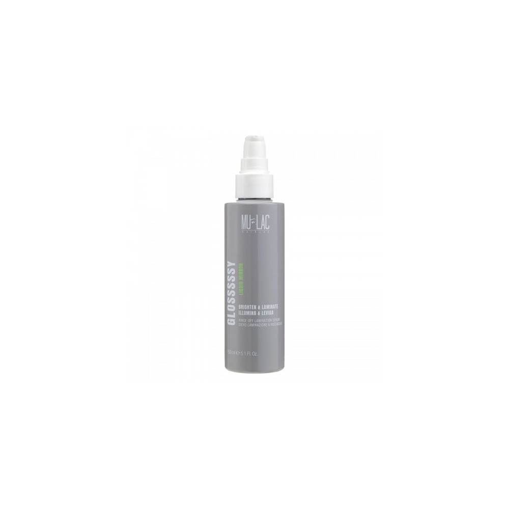Mulac Glosssssy Liquid Mirror - Trattamento lisciante E illuminante 150 Ml 