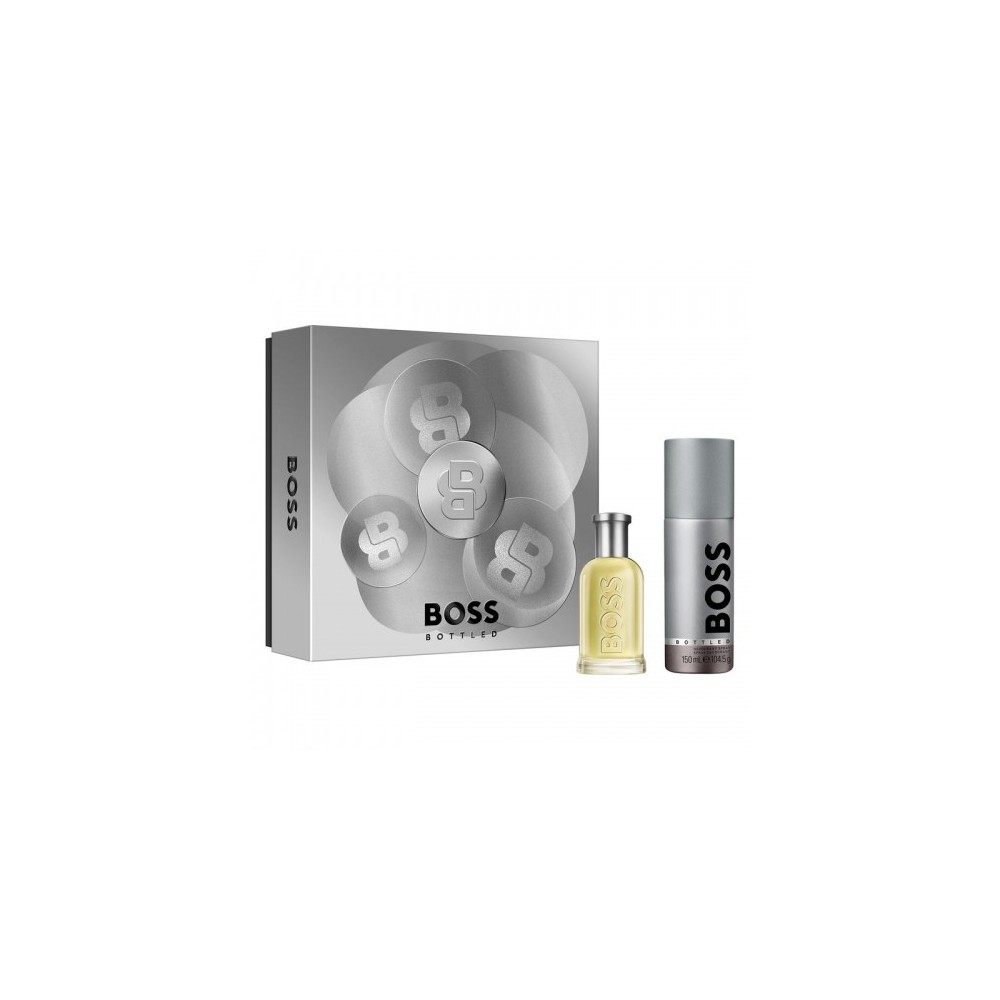 Hugo Boss Bottled Uomo - Eau De Toilette 50 Ml + Deodorante Spray 150 Ml 