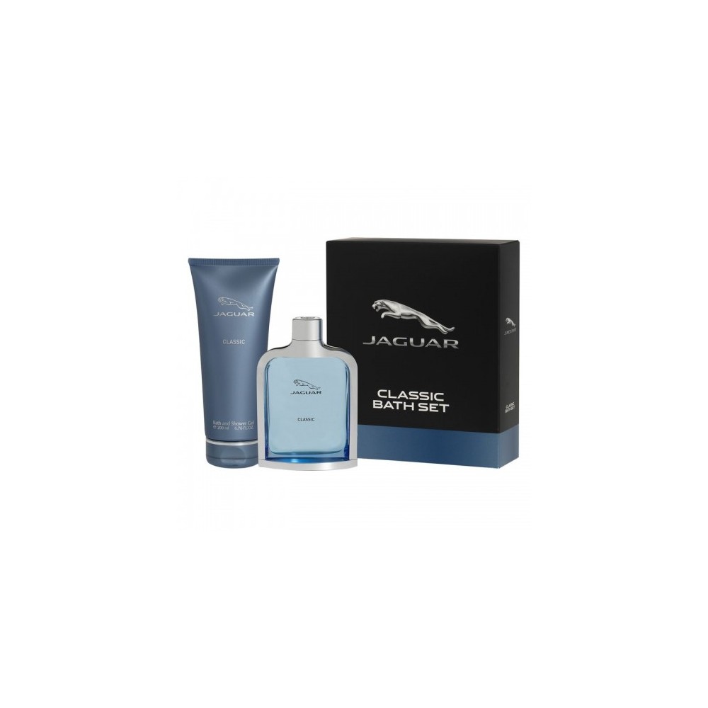 Jaguar Classic Bath Set - Eau De Toilette Uomo 100 Ml Spray + Shower Gel 200 Ml 