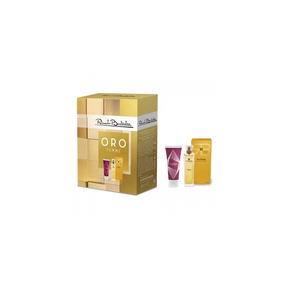 Renato Balestra Oro Femme - Eau De Toilette Donna 100 Ml + Body Lotion 100 Ml 