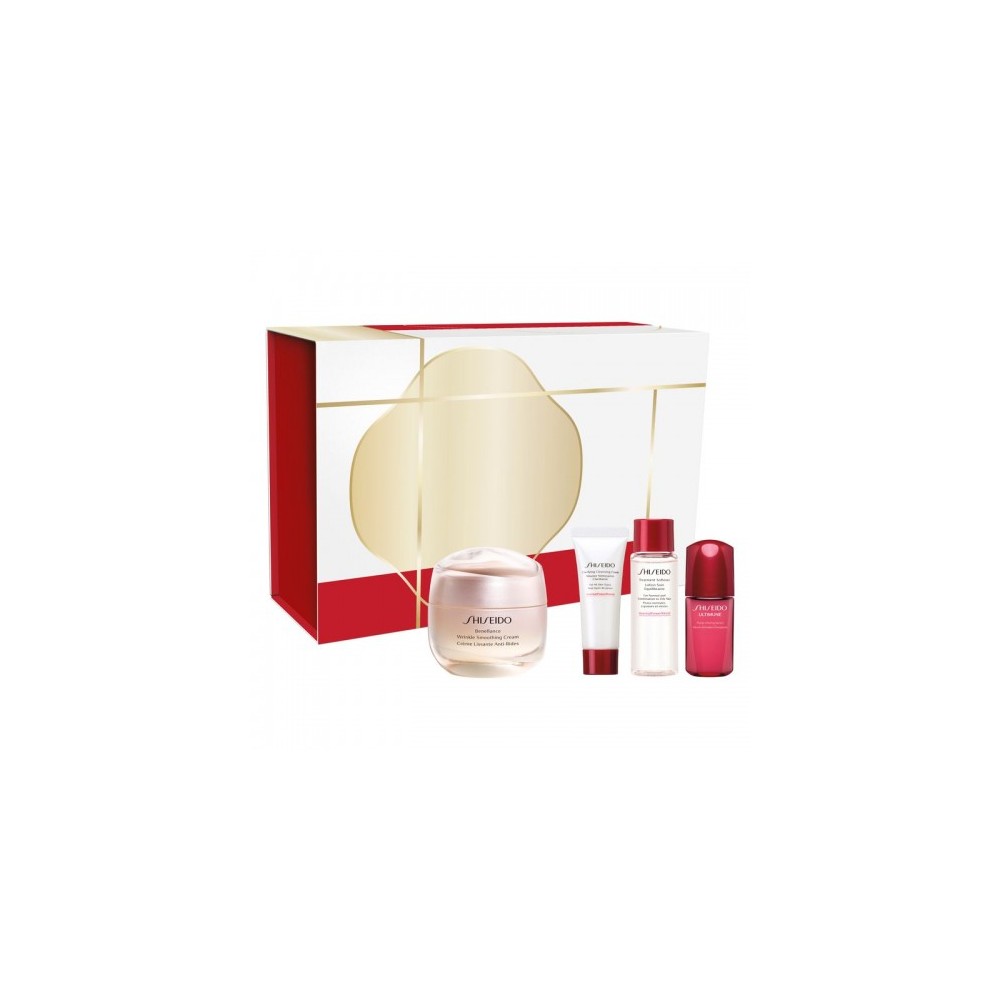Shiseido Cofanetto Benefiance Wrinkle Smoothing Cream - Trattamento Anti-Età E Levigante 