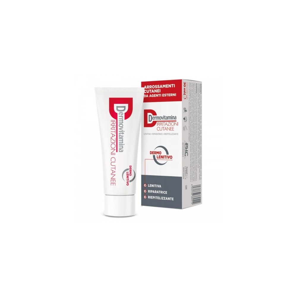 Pasquali Dermovitamina Irritazioni Cutanee - Crema Lenitiva e Riparatrice 30 Ml 