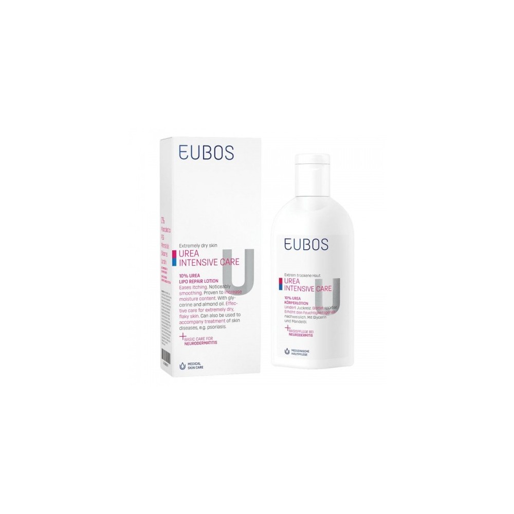 Eubos Urea Intensive Care - Lozione Corpo idratante intensiva 200 ml 