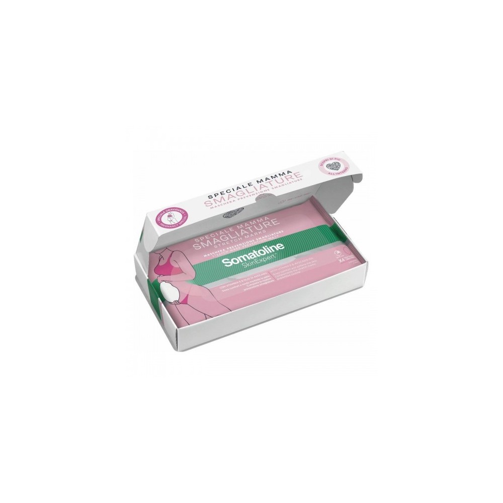 Somatoline Speciale Mamma Smagliature - 4 Maschere Prevenzione Smagliature 