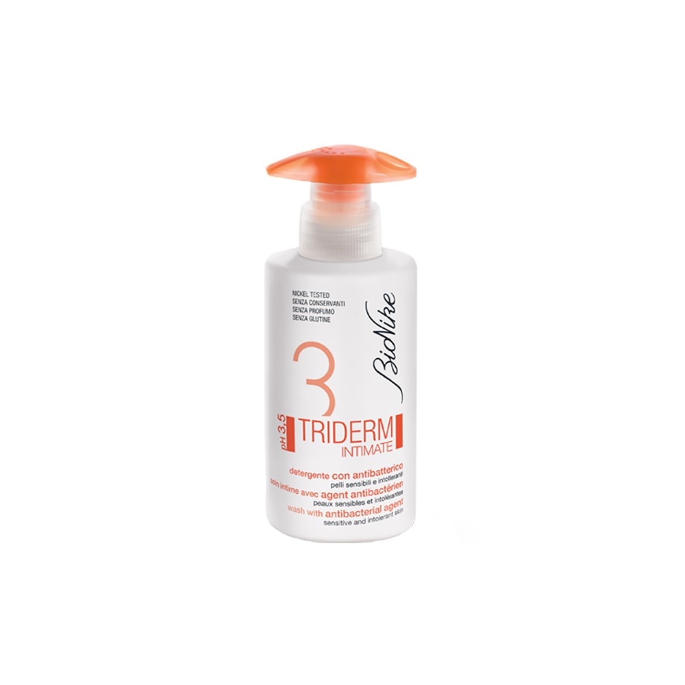 Bionike Triderm Intimate Detergente Con Antibatterico pH 3.5 250ML 