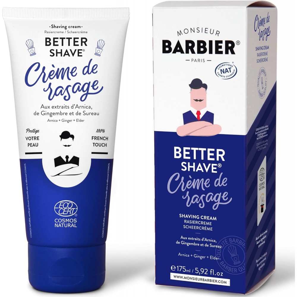 Monsieur Barbier Better Shave Shaving Cream 175ML 