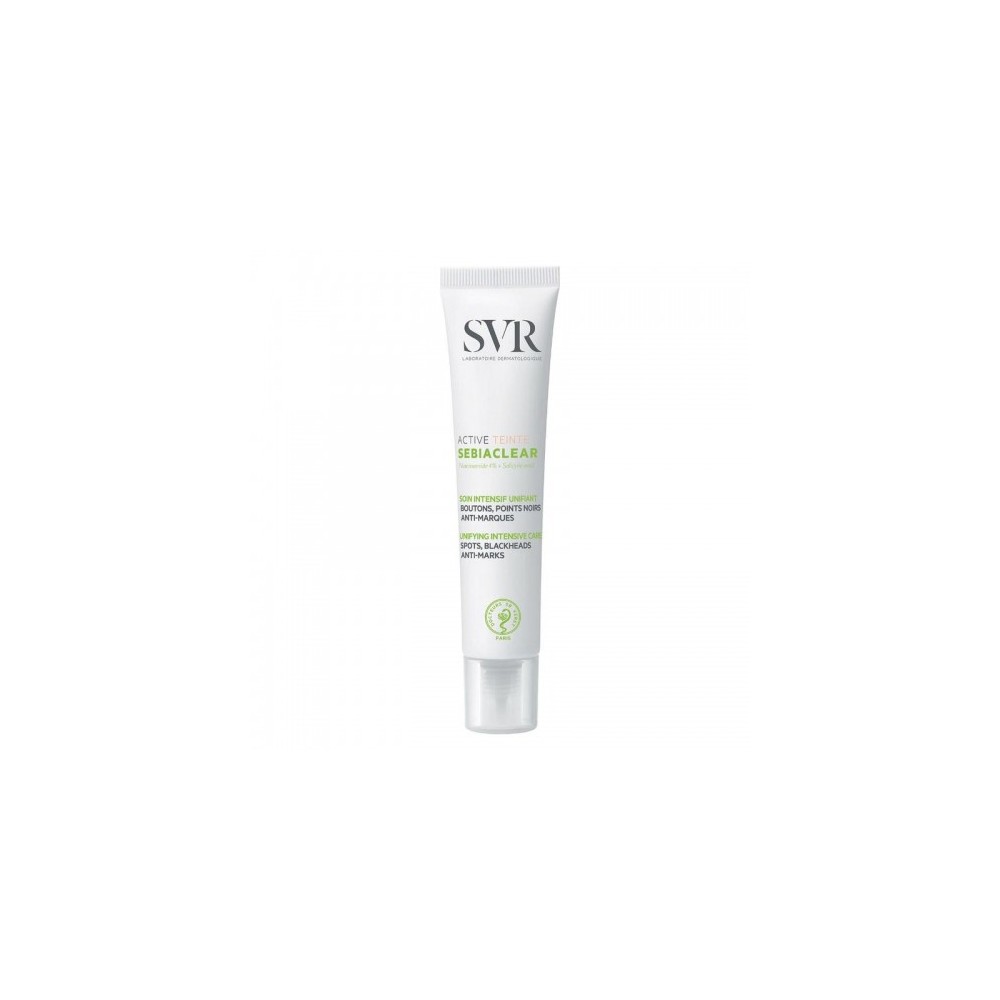 Svr Sebiaclear Active Teinte Soin Intensif Unifiant - Crema Colorata 40 Ml 
