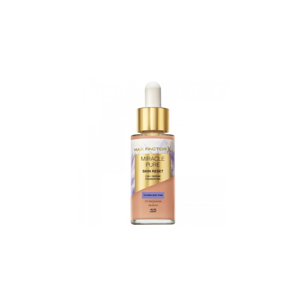 Max Factor Miracle Pure Skin Reset - Fondotinta N. 40-60 Light 