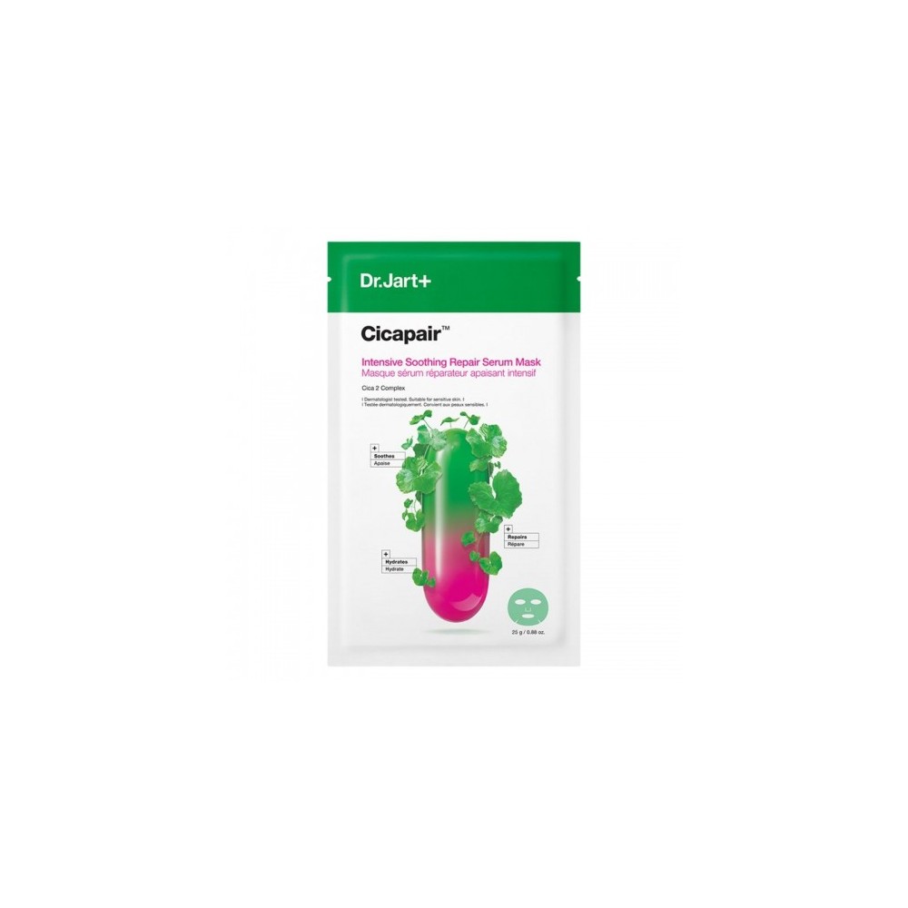 Dr.Jart+ Cicapair Intensive Soothing Repair Serum Mask - 1 Maschera Viso Idratante 