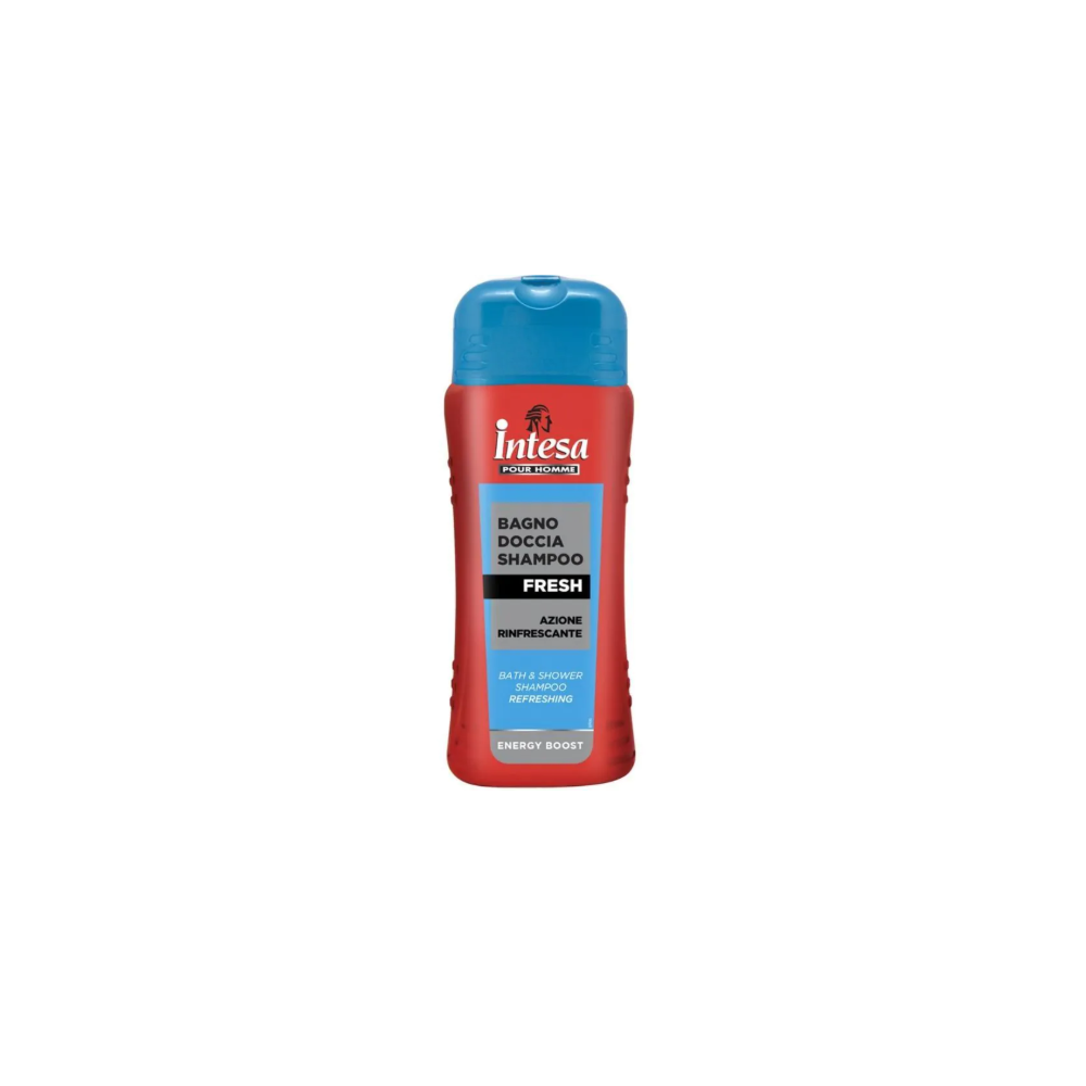 Intesa Shampoo Per Capelli Antiforfora Per Uomo Con Zinco E Mineral Complex 300 Ml 