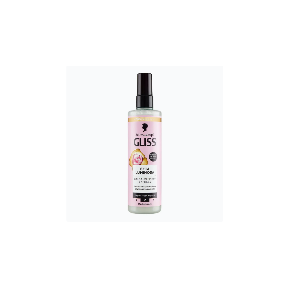 Schwarzkopf Gliss Hair Repair Spray Seta Luminosa Riparazione Express - Medium Care 200ml 
