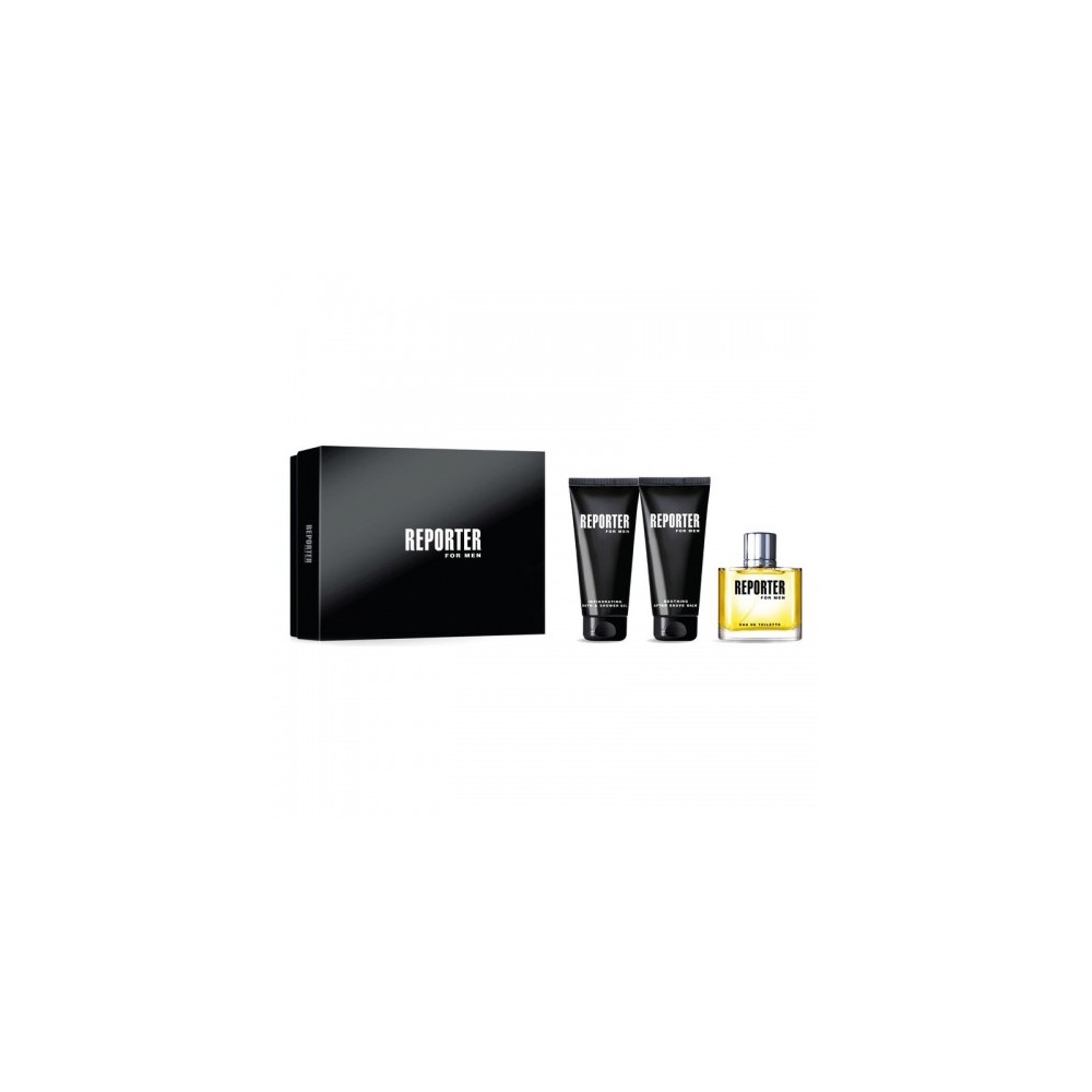 Reporter For Men - Edt Uomo 75 Ml Vapo + Bath & Shower Gel 100 Ml + After Shave Balm 100 Ml 