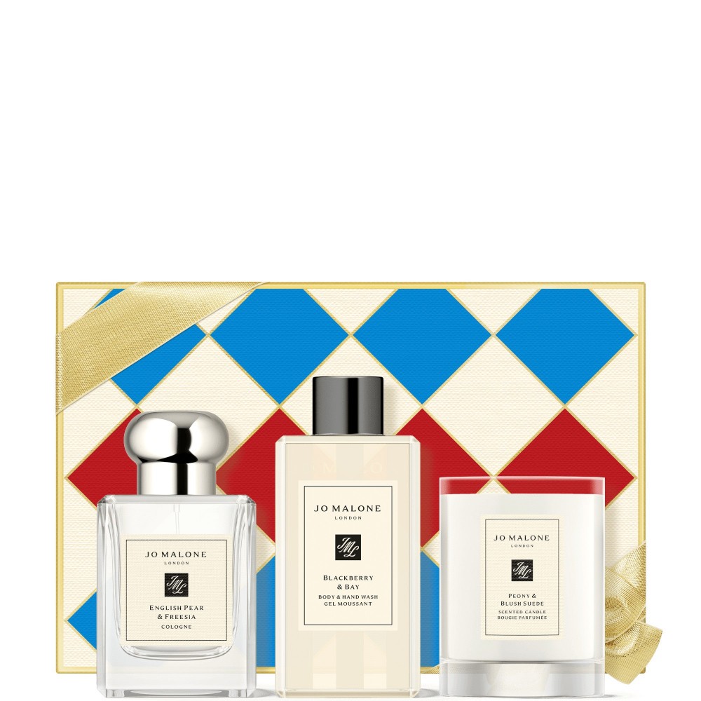 Jo Malone London English Pear & Freesia - Cologne 50 Ml + Detergente Corpo E Mani 100 Ml + Candela Profumata 65 Gr 