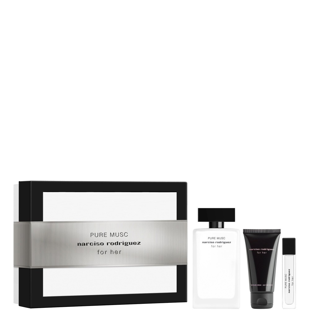 Narciso Rodriguez Pure Musc For Her - Edp 100 Ml Vapo + Lozione Corpo 50 Ml + Edp 10 Ml Vapo 