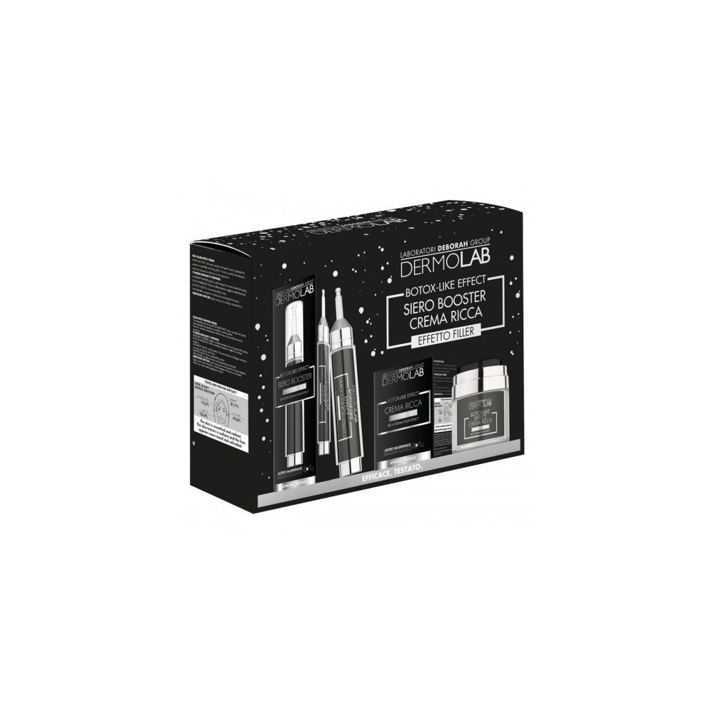 Dermolab Botox-Like Effect - Crema Ricca 50 Ml + Siero Booster 10 Ml 