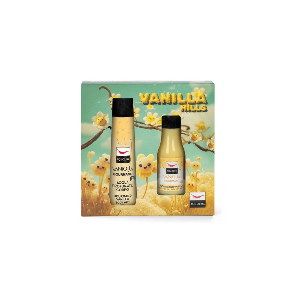 Aquolina Vanilla Hills - Acqua Profumata Corpo 150 Ml + Bagno Doccia 125 Ml 