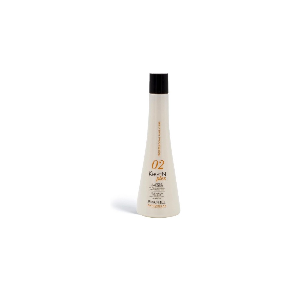 Phytorelax Keratin Plex 02 - Shampoo Riparatore 250 Ml 