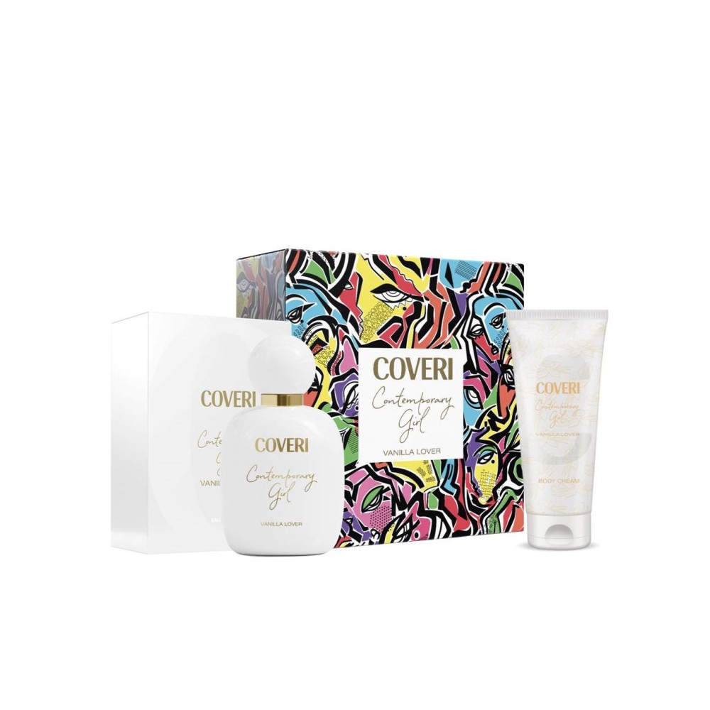 Enrico Coveri Contemporary Girl Vanilla Lover - Eau De Parfum 100 Ml + Body Cream 200 Ml 