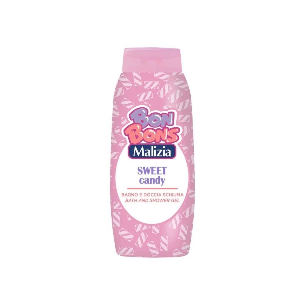 Malizia Bon Bons Sweet Candy - Bagno E Doccia Schiuma 500 Ml 