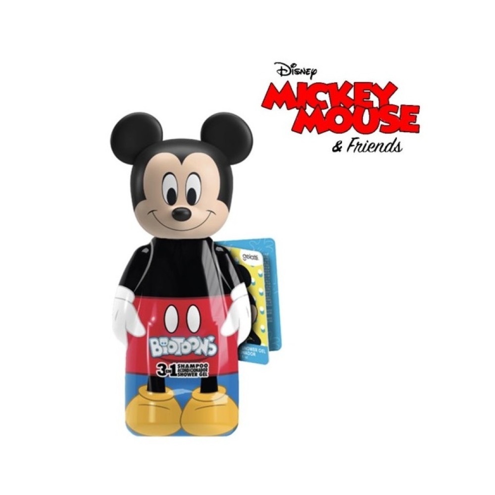 Disney Mickey Mouse - Gel Doccia E Shampoo Delicato Per Bambini 300 Ml 