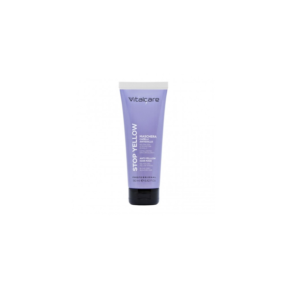 Vitalcare Stop Yellow - Maschera Capelli Antigiallo 190 ml 