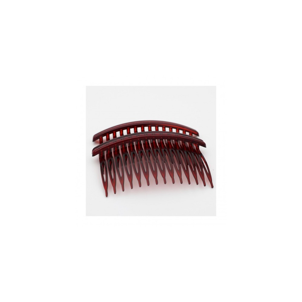 Ib Fashion Hair S045M - 2 Pettini Color Tartaruga Per Capelli 
