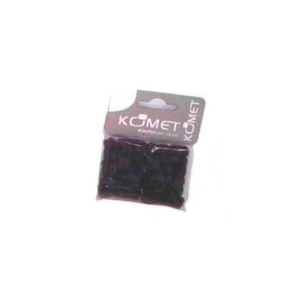Komet PC7030 - 12 Elastici In Spugna Neri Piccoli 