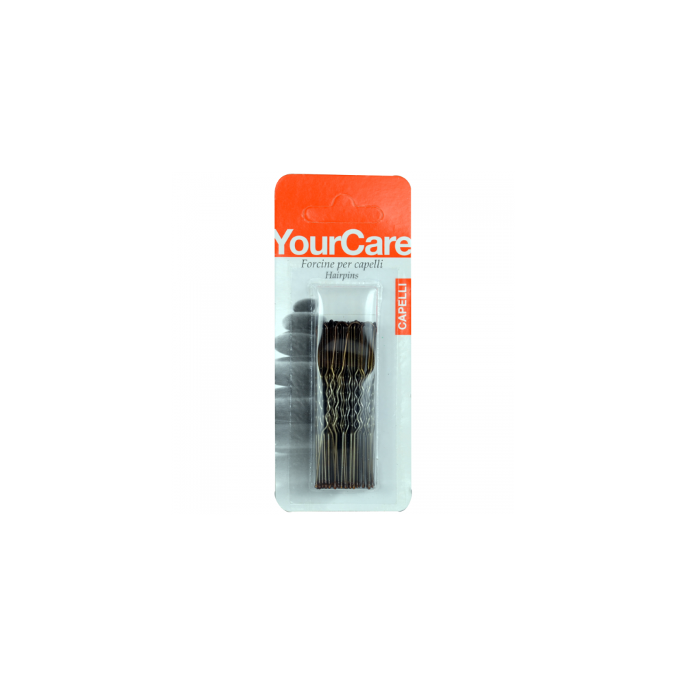 Komet YourCare - 12 Forcine Castano Per Capelli da 2,5 