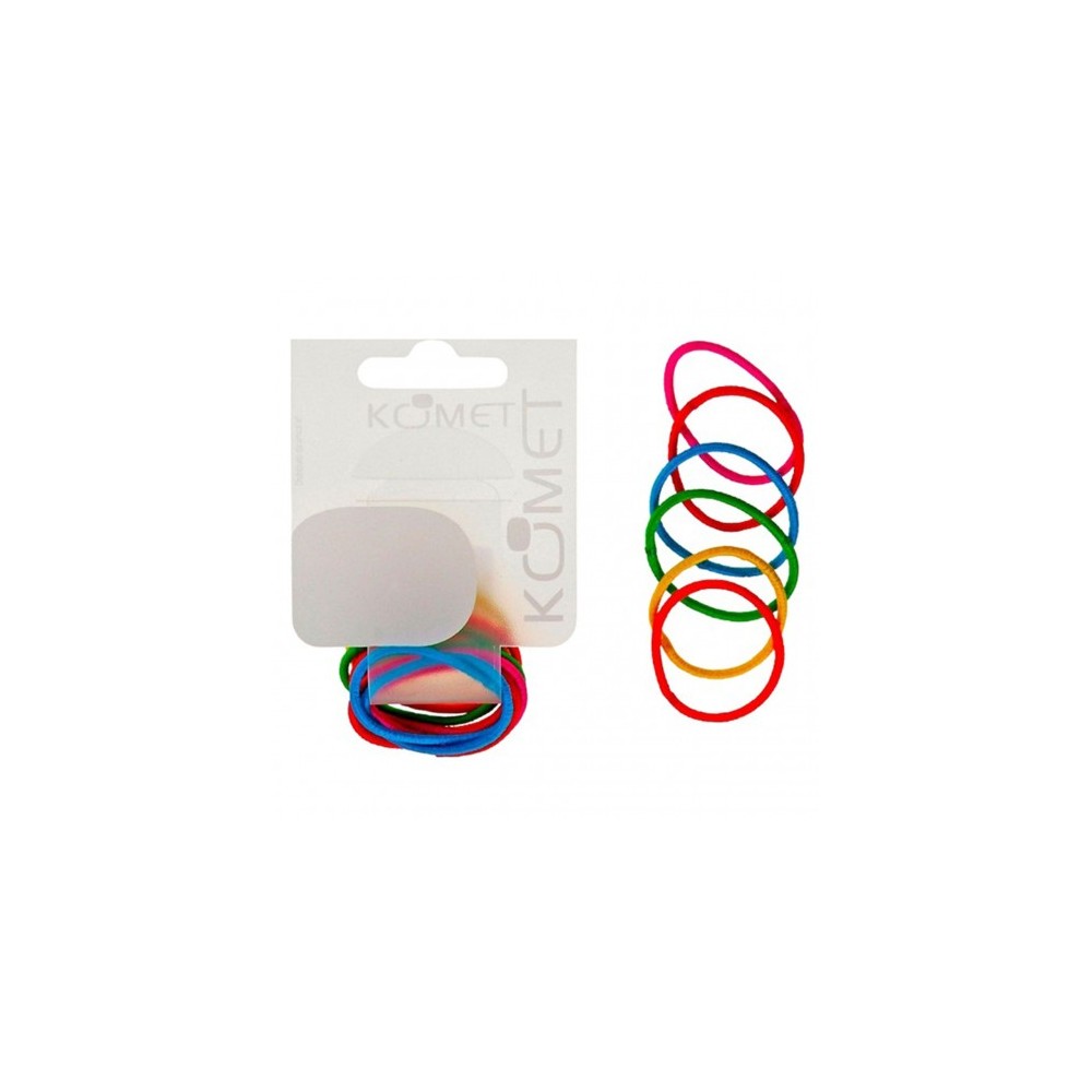 Komet 235 - 12 Elastici Colorati Piccoli 